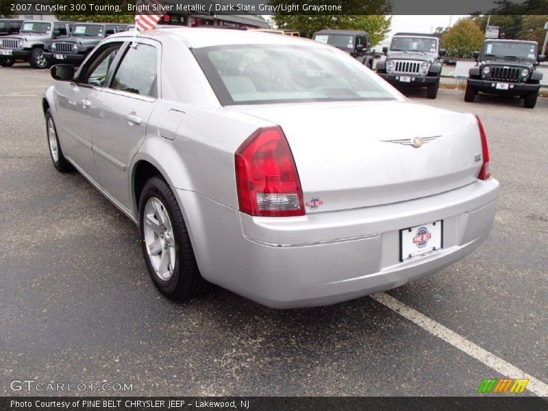 Bright Silver Metallic / Dark Slate Gray/Light Graystone 2007 Chrysler 300 Touring