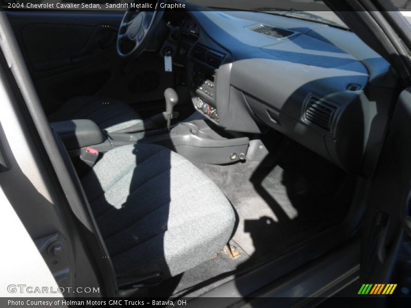 Sandrift Metallic / Graphite 2004 Chevrolet Cavalier Sedan