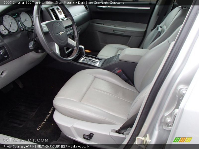 Bright Silver Metallic / Dark Slate Gray/Light Graystone 2007 Chrysler 300 Touring