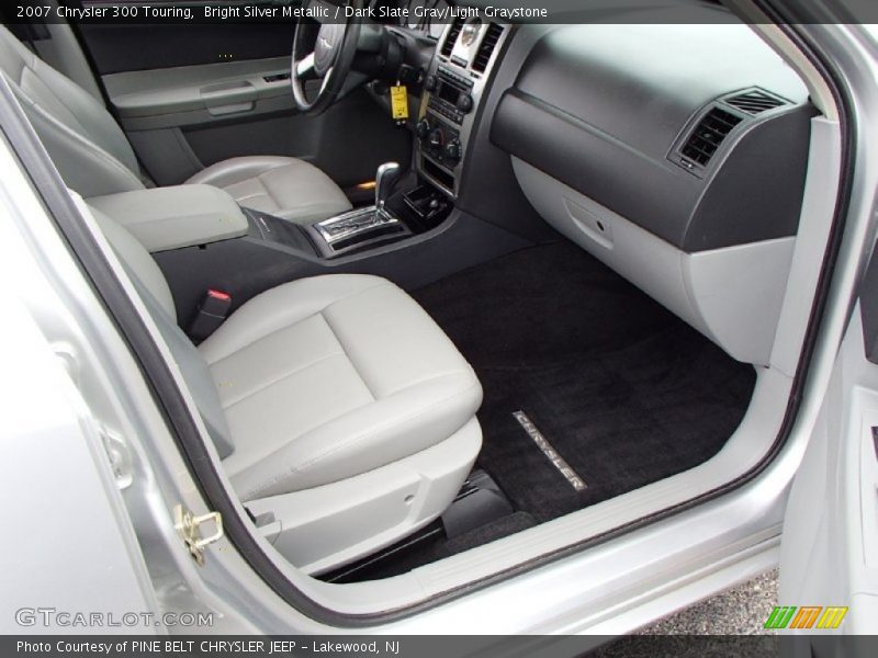 Bright Silver Metallic / Dark Slate Gray/Light Graystone 2007 Chrysler 300 Touring