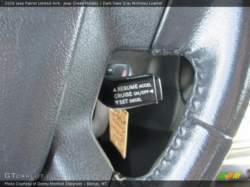 Jeep Green Metallic / Dark Slate Gray McKinley Leather 2009 Jeep Patriot Limited 4x4