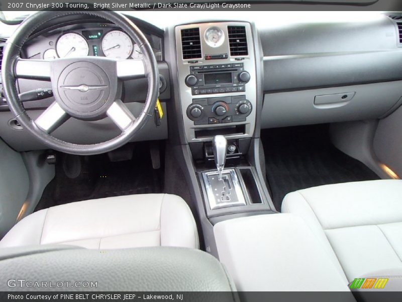 Bright Silver Metallic / Dark Slate Gray/Light Graystone 2007 Chrysler 300 Touring