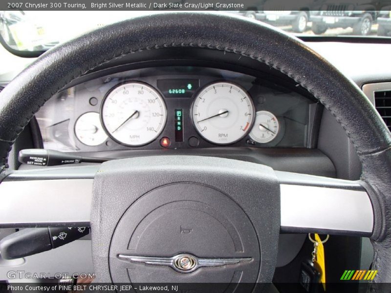 Bright Silver Metallic / Dark Slate Gray/Light Graystone 2007 Chrysler 300 Touring