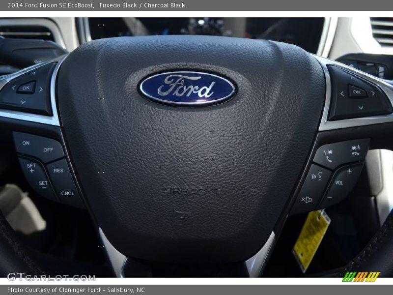 Tuxedo Black / Charcoal Black 2014 Ford Fusion SE EcoBoost