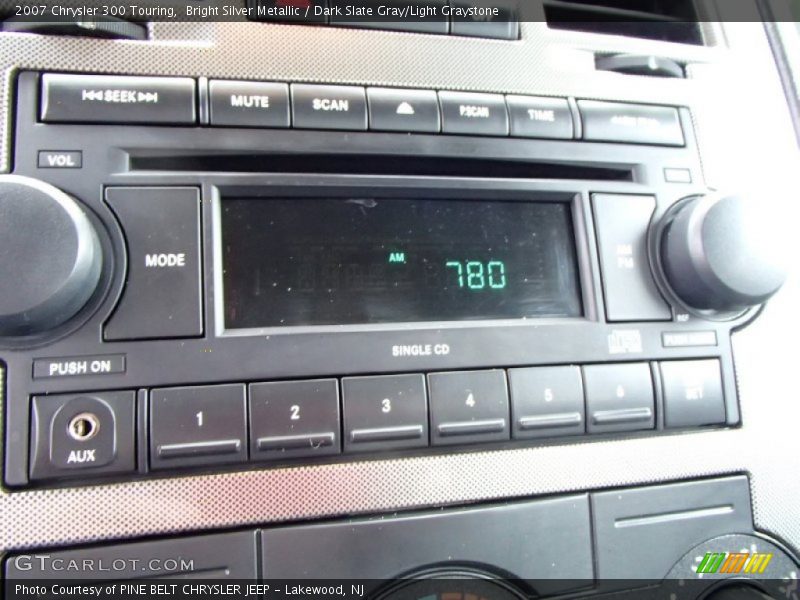 Bright Silver Metallic / Dark Slate Gray/Light Graystone 2007 Chrysler 300 Touring