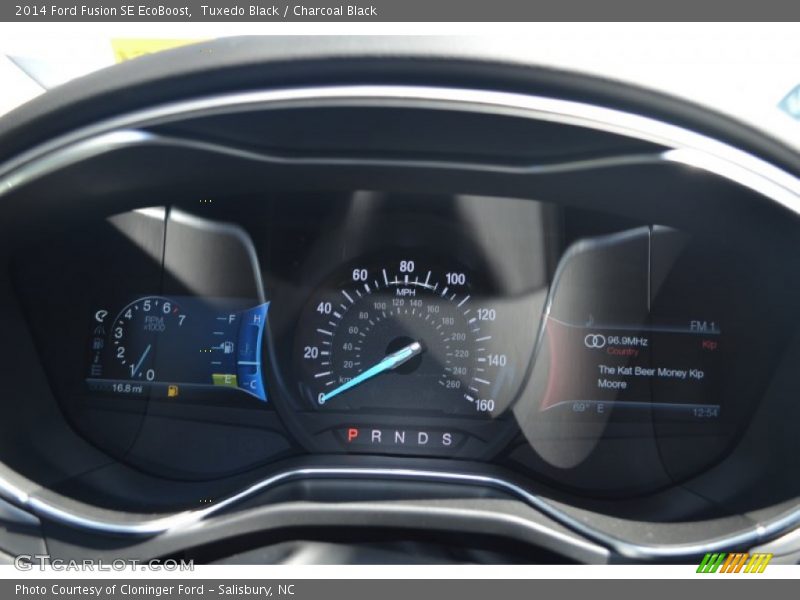 Tuxedo Black / Charcoal Black 2014 Ford Fusion SE EcoBoost