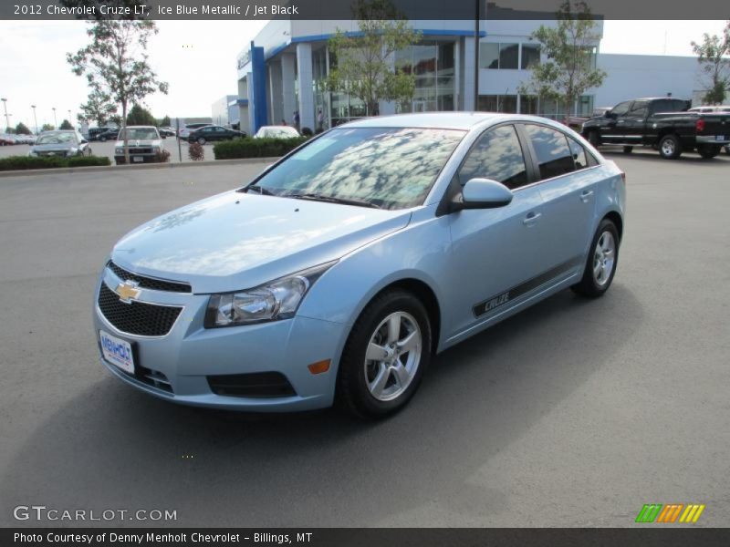 Ice Blue Metallic / Jet Black 2012 Chevrolet Cruze LT