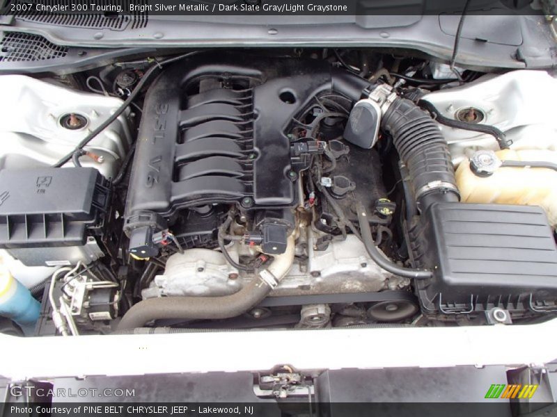 Bright Silver Metallic / Dark Slate Gray/Light Graystone 2007 Chrysler 300 Touring