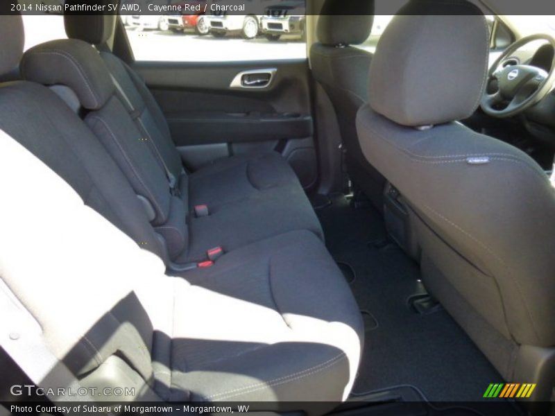 Cayenne Red / Charcoal 2014 Nissan Pathfinder SV AWD