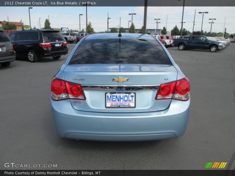 Ice Blue Metallic / Jet Black 2012 Chevrolet Cruze LT