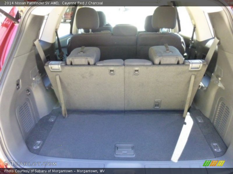 Cayenne Red / Charcoal 2014 Nissan Pathfinder SV AWD