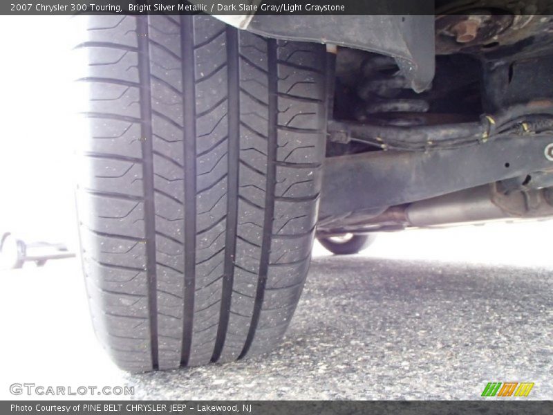 Bright Silver Metallic / Dark Slate Gray/Light Graystone 2007 Chrysler 300 Touring