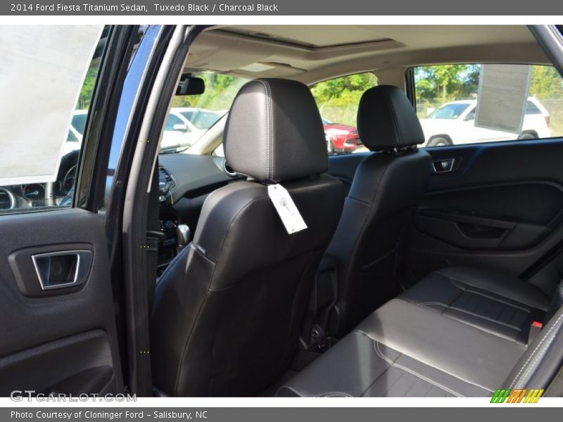 Tuxedo Black / Charcoal Black 2014 Ford Fiesta Titanium Sedan