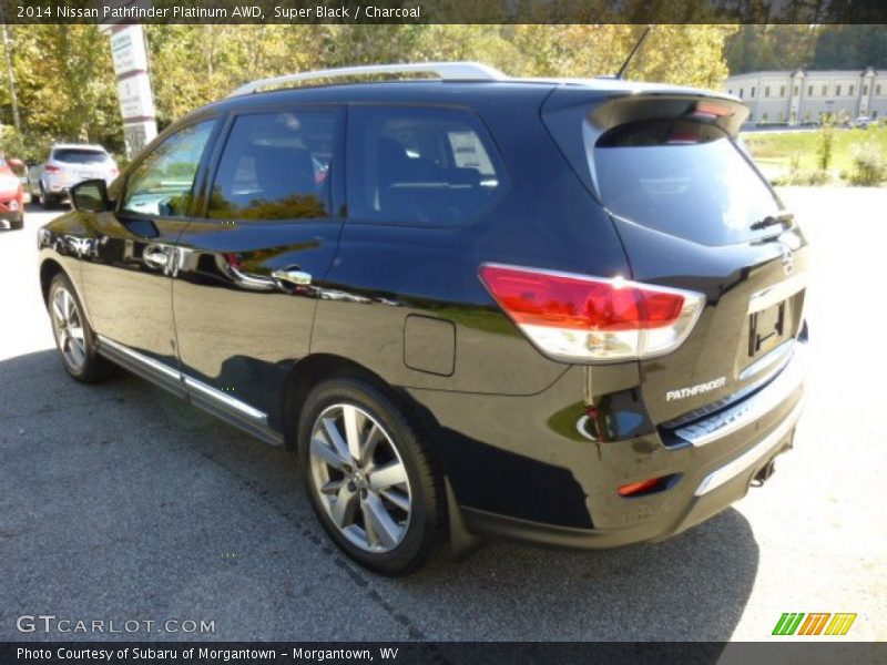 Super Black / Charcoal 2014 Nissan Pathfinder Platinum AWD
