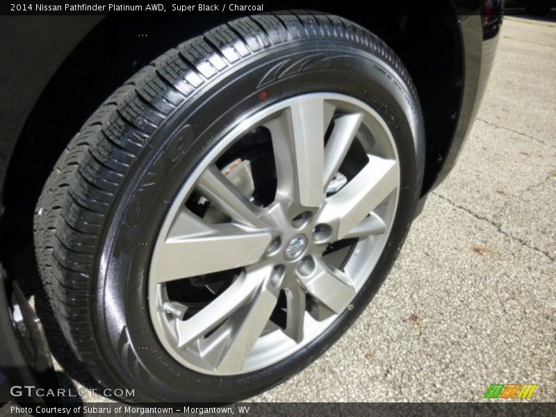 Super Black / Charcoal 2014 Nissan Pathfinder Platinum AWD