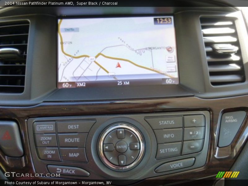 Super Black / Charcoal 2014 Nissan Pathfinder Platinum AWD