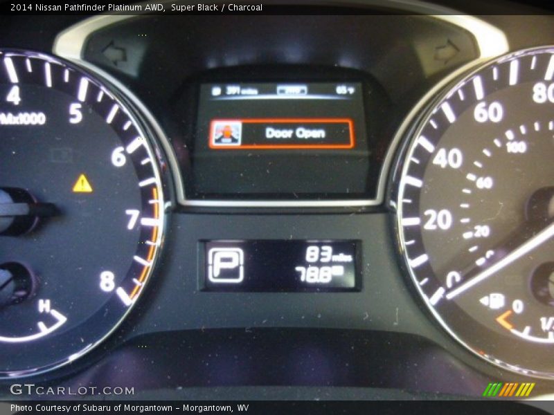 Super Black / Charcoal 2014 Nissan Pathfinder Platinum AWD
