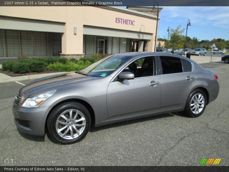 Platinum Graphite Metallic / Graphite Black 2007 Infiniti G 35 x Sedan