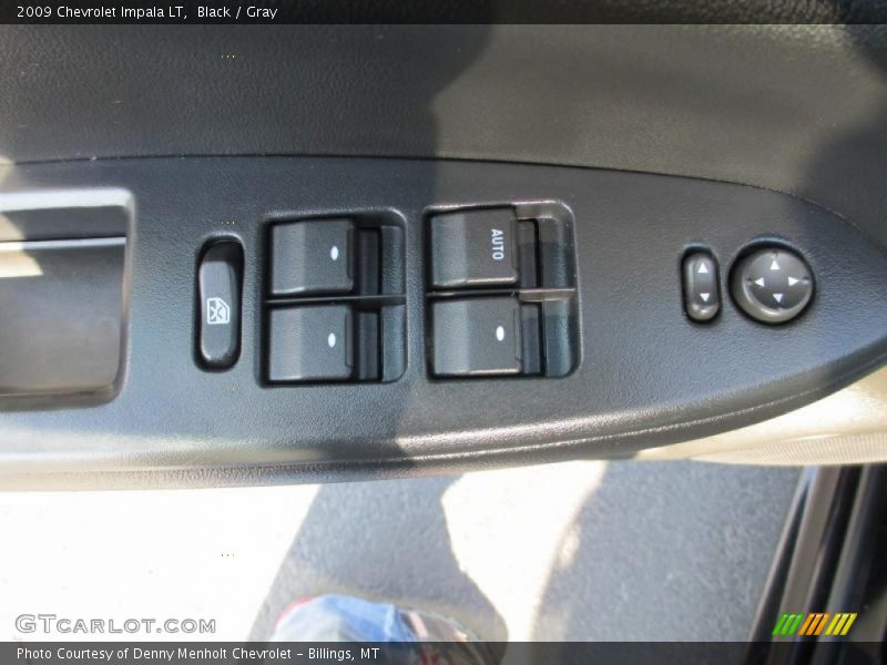 Black / Gray 2009 Chevrolet Impala LT