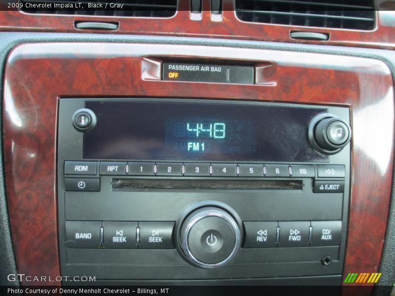 Black / Gray 2009 Chevrolet Impala LT