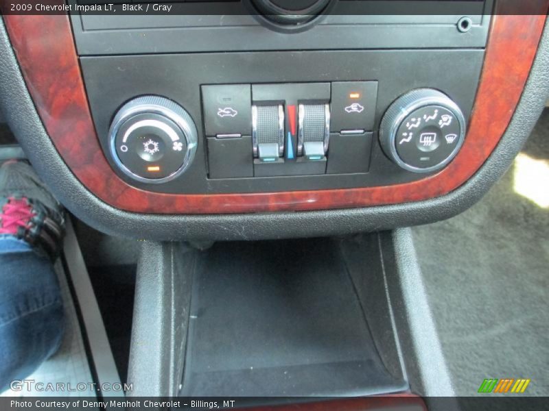 Black / Gray 2009 Chevrolet Impala LT