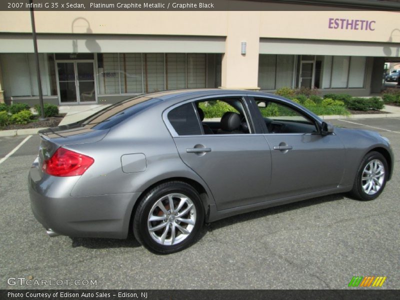 Platinum Graphite Metallic / Graphite Black 2007 Infiniti G 35 x Sedan