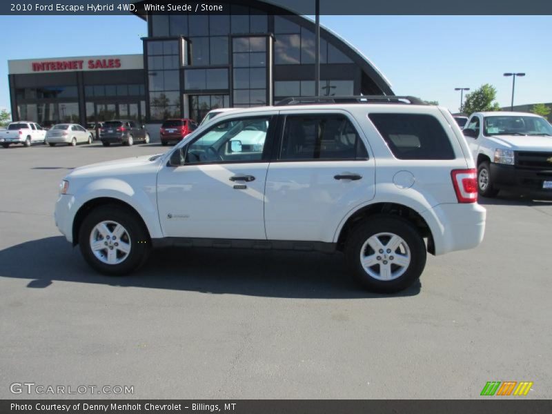 White Suede / Stone 2010 Ford Escape Hybrid 4WD