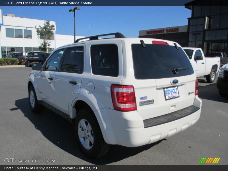 White Suede / Stone 2010 Ford Escape Hybrid 4WD