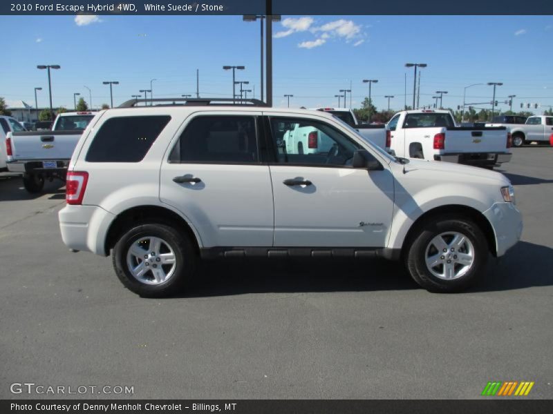  2010 Escape Hybrid 4WD White Suede