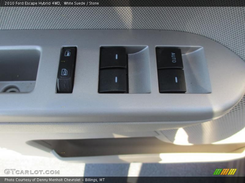 White Suede / Stone 2010 Ford Escape Hybrid 4WD