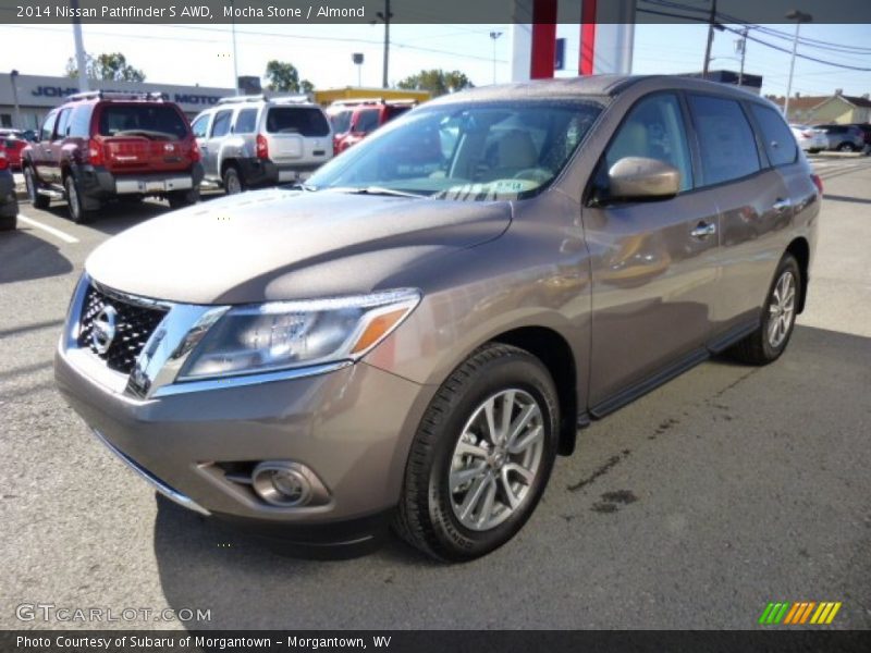 Mocha Stone / Almond 2014 Nissan Pathfinder S AWD