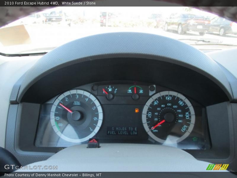 White Suede / Stone 2010 Ford Escape Hybrid 4WD