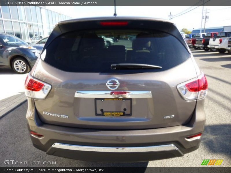 Mocha Stone / Almond 2014 Nissan Pathfinder S AWD