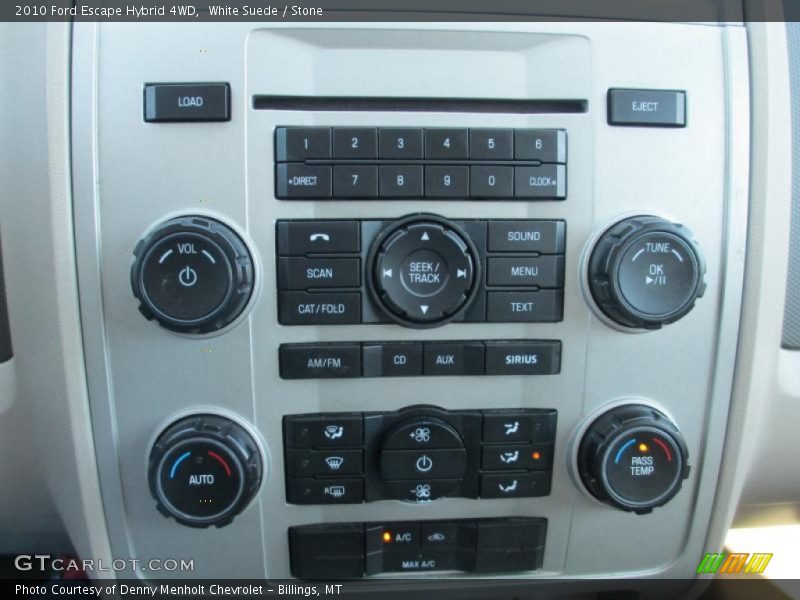 White Suede / Stone 2010 Ford Escape Hybrid 4WD