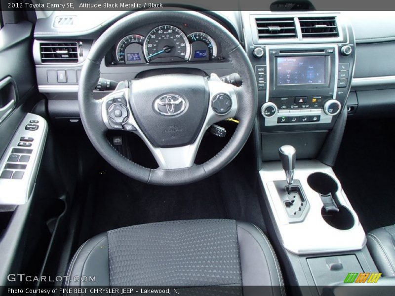 Attitude Black Metallic / Black 2012 Toyota Camry SE