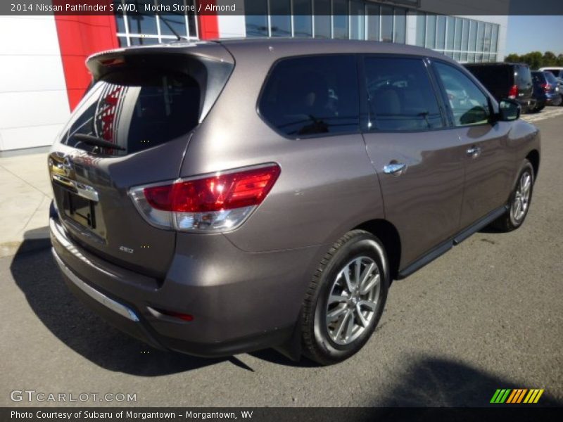 Mocha Stone / Almond 2014 Nissan Pathfinder S AWD
