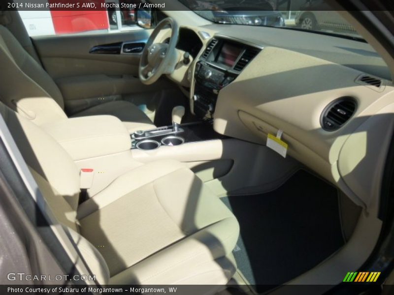 Mocha Stone / Almond 2014 Nissan Pathfinder S AWD