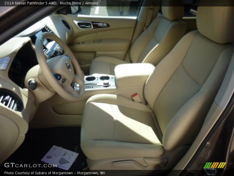 Mocha Stone / Almond 2014 Nissan Pathfinder S AWD