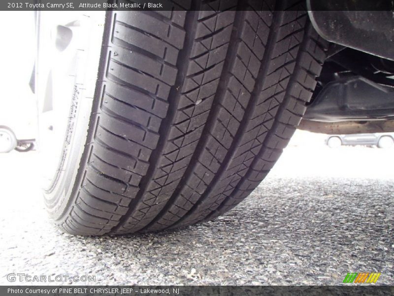 Attitude Black Metallic / Black 2012 Toyota Camry SE