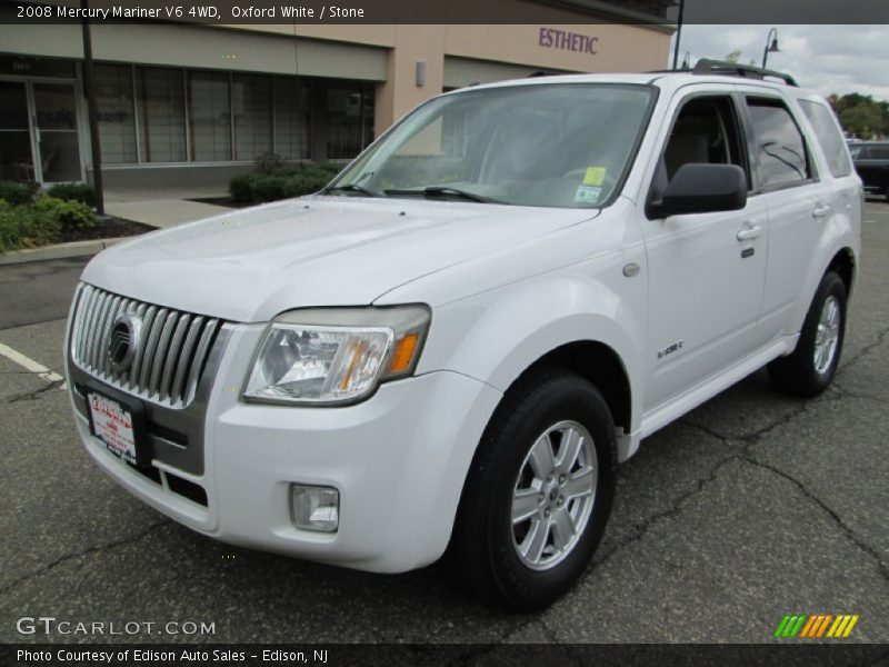 Oxford White / Stone 2008 Mercury Mariner V6 4WD