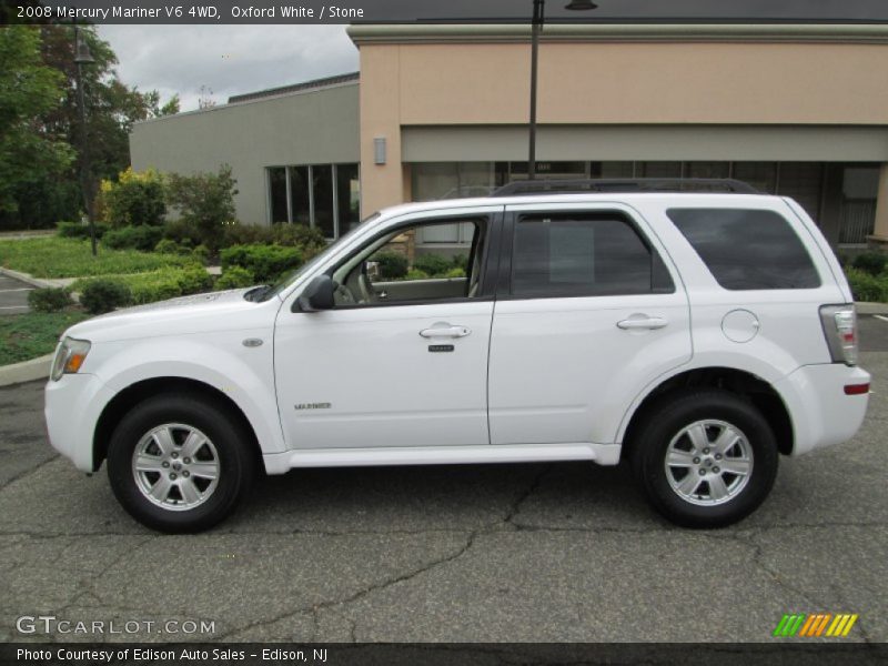 Oxford White / Stone 2008 Mercury Mariner V6 4WD