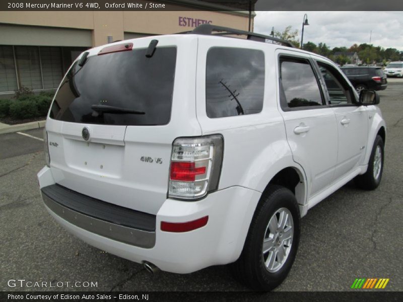 Oxford White / Stone 2008 Mercury Mariner V6 4WD