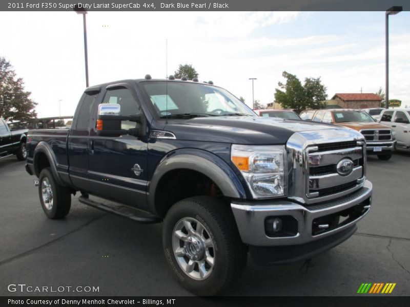 Front 3/4 View of 2011 F350 Super Duty Lariat SuperCab 4x4