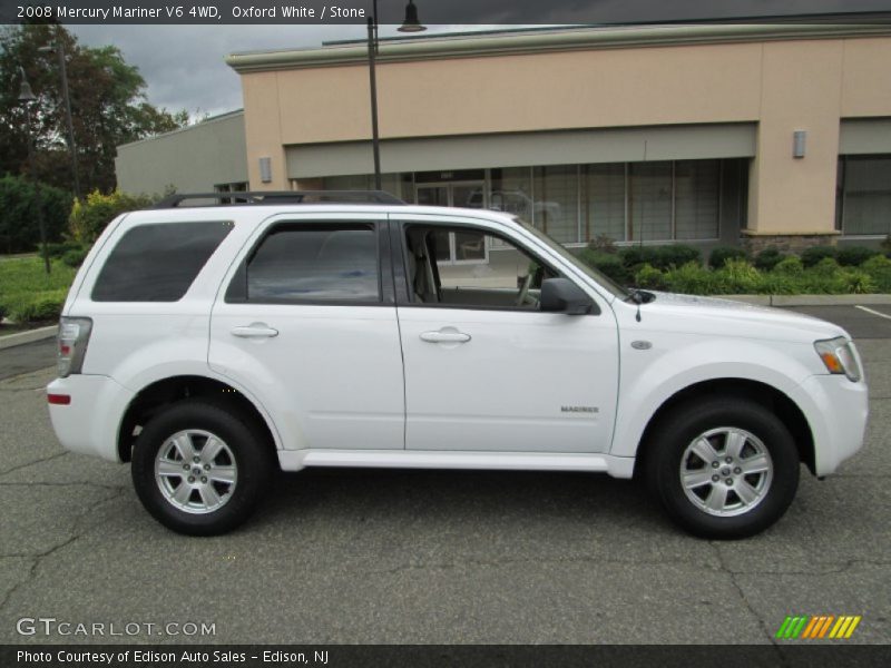 Oxford White / Stone 2008 Mercury Mariner V6 4WD