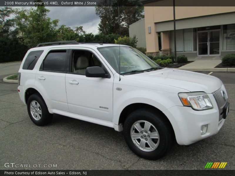 Oxford White / Stone 2008 Mercury Mariner V6 4WD