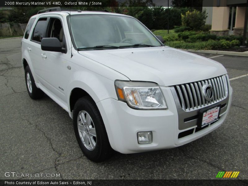 Oxford White / Stone 2008 Mercury Mariner V6 4WD