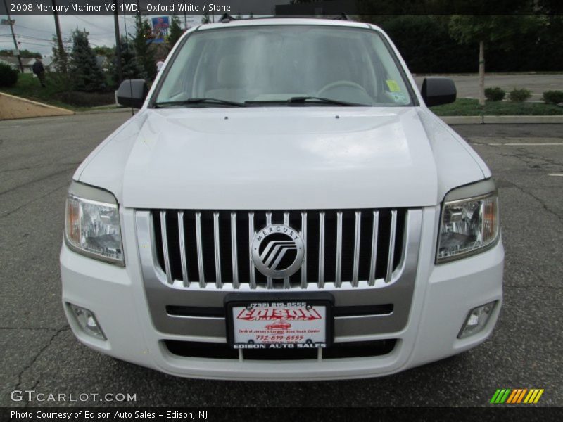 Oxford White / Stone 2008 Mercury Mariner V6 4WD