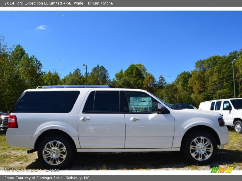 White Platinum / Stone 2014 Ford Expedition EL Limited 4x4