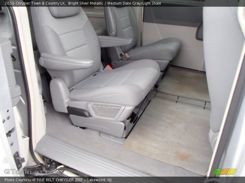 Bright Silver Metallic / Medium Slate Gray/Light Shale 2010 Chrysler Town & Country LX