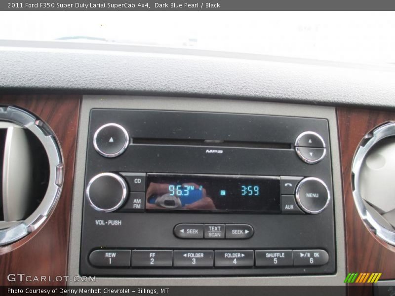 Audio System of 2011 F350 Super Duty Lariat SuperCab 4x4